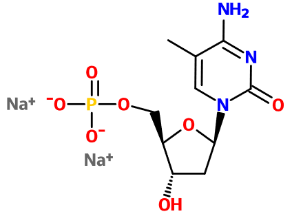 (image for) MC083106 2'-Deoxy-5-methylcytidine-5'-monophosphate disodium salt